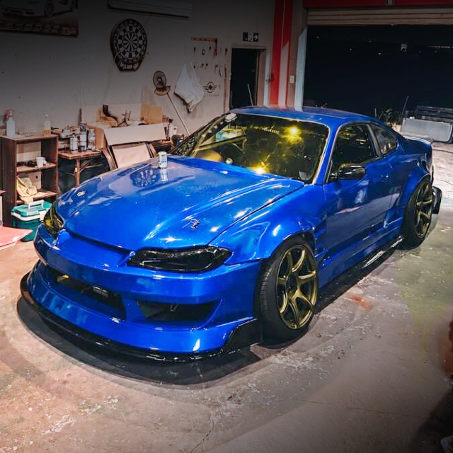 Front exterior of S15 SILVIA.