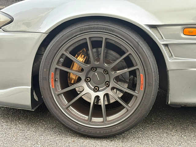 Brembo Front Caliper installed 400HP S15 SILVIA SPEC-R.