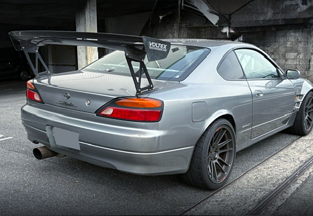 Rear exterior of 400HP S15 SILVIA SPEC-R.