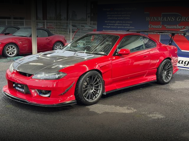 Front exterior of Custom S15 SILVIA SPEC-R V-PACKAGE.