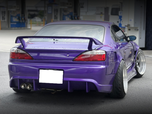 Rear exterior of WIDEBODY S15 SILVIA SPEC-S.