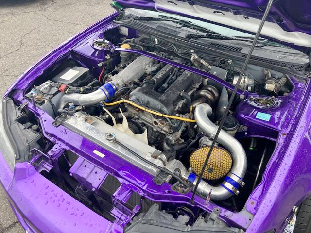 SR20DET turbo engine of WIDEBODY S15 SILVIA SPEC-R.