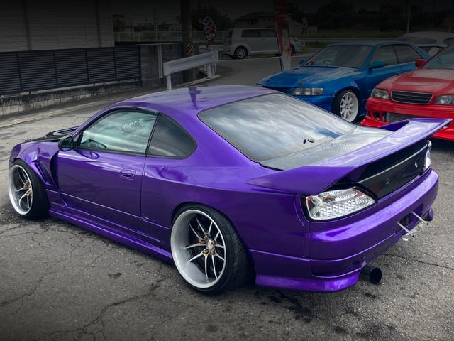 Rear exterior of WIDEBODY S15 SILVIA SPEC-R.