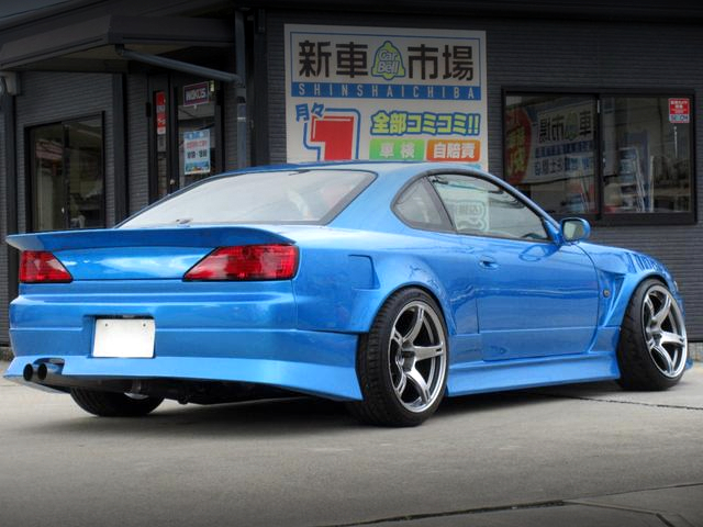 Rear exterior of WIDEBODY S15 SILVIA SPEC-R.