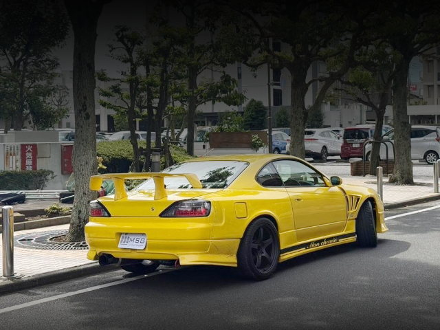 Rear exterior of WIDEBODY S15 SILVIA SPEC-R.