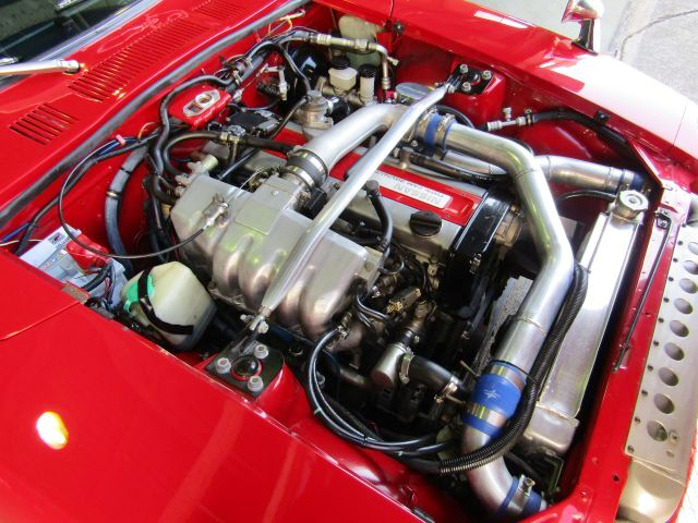 RB20DET Turbo Engine.