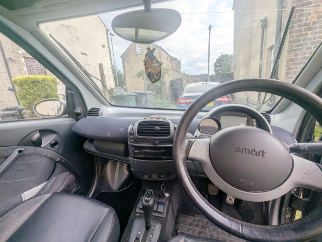 Interior of 1st Gen SMART.