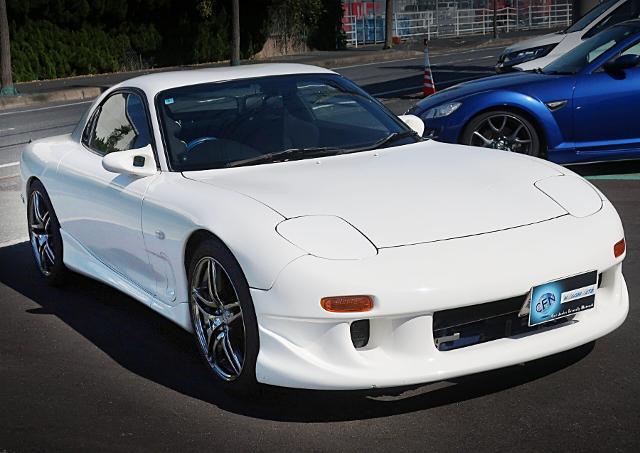 Front exterior of FD3S RX-7 TYPE-RB.