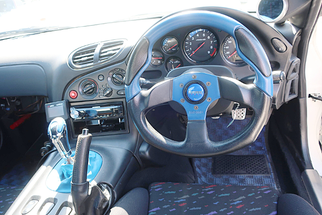 Dashboard of FD3S RX-7 TYPE-RB.
