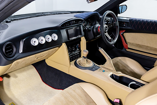 Dashboard of WIDEBODY ZN6 TOYOTA 86G.