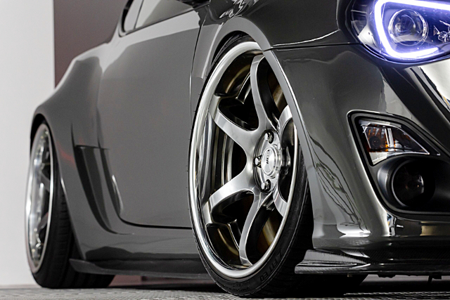 Front Side exterior of WIDEBODY ZN6 TOYOTA 86G.