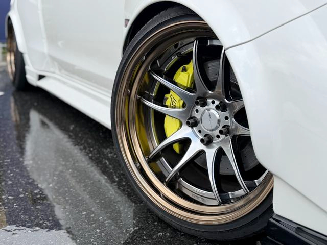 Front Side exterior of WIDEBODY VAB SUBARU WRX STI TYPE-S.