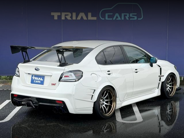 Rear exterior of WIDEBODY VAB SUBARU WRX STI TYPE-S.