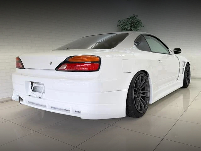 Rear exterior of VERTEX WIDEBODY S15 SILVIA SPEC-R.