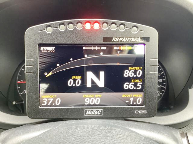 Motec Dash Logger of RS PANTERA DEMO CAR GXPA16 GR YARIS RC.