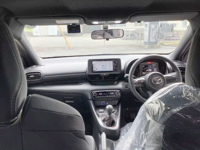 Interior of RS PANTERA DEMO CAR GXPA16 GR YARIS RC.