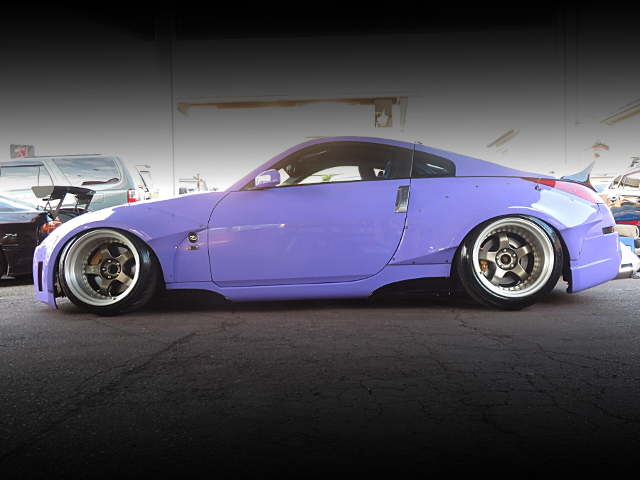Left-Side exterior of WIDEBODY Z33 FAIRLADY Z VERSION S.