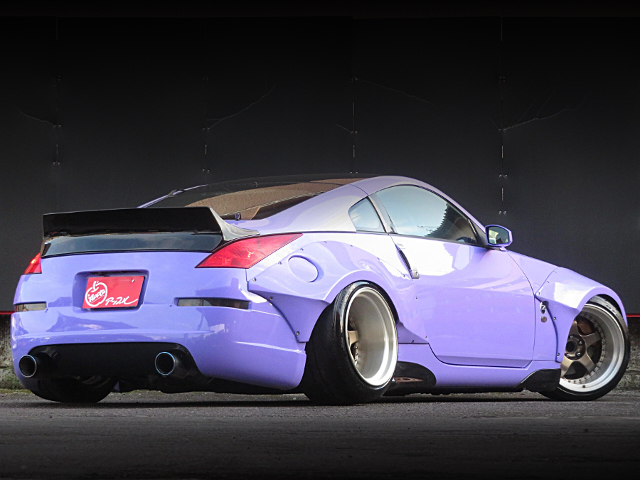Rear exterior of WIDEBODY Z33 FAIRLADY Z VERSION S.