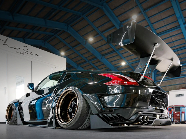Rear exterior of A-BASE WIDEBODY Z34 FAIRLADY Z VERSION S.