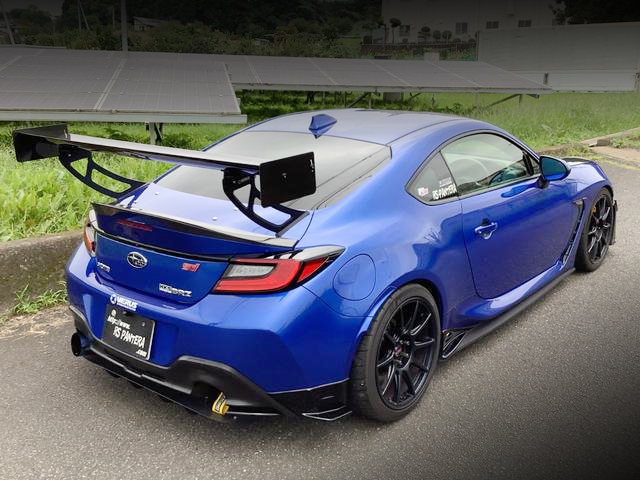 Rear exterior of ZD8 SUBARU BRZ R.