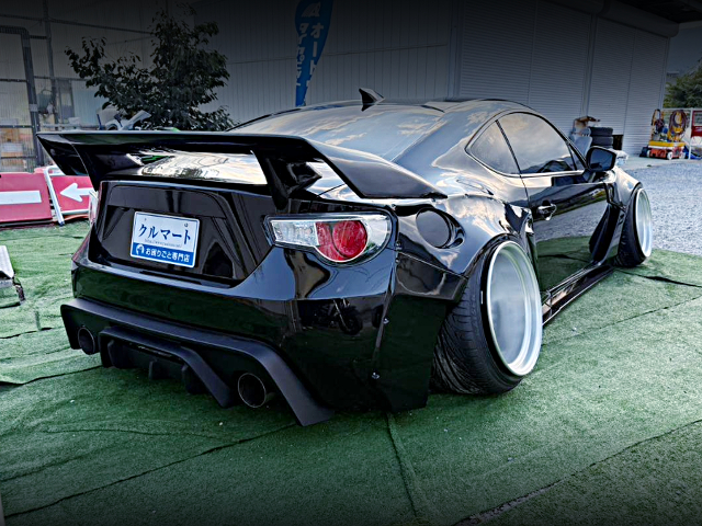 Rear exterior of WIDEBODY ZN6 TOYOTA 86G.