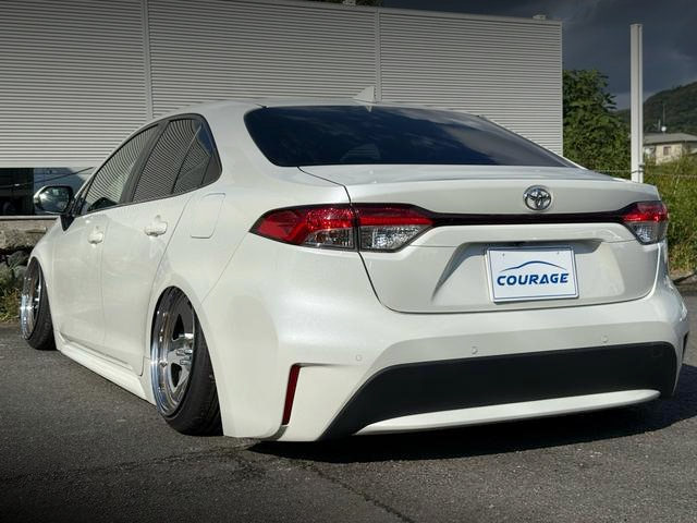 Rear exterior of ZRE212 COROLLA S.